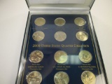 jr-187 2009 P and D Mint UNC State Quarters Territory series in display box