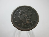 t-204 1853 US Copper Large Cent