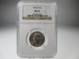 t-63 1950-D NGC MS-65 Washington Silver Quarter