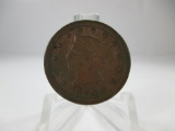 h-7 1849 US Copper Large Cent