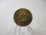 t-76 UNC 1907 Indian Head Cent. Excellent details brown color