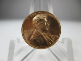 t-85 1958-D Superb Choice Unc Lincoln wheat cent. Amazing red luster