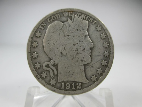 g-16 1912 Barber Silver Half Dollar