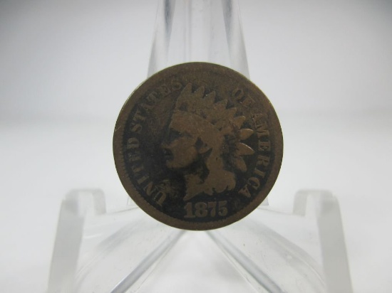 g-41 1875 Indian Head Cent BETTER DATE