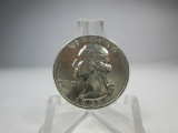 jr-107 Choice Brilliant Unc 1955-D Washington Silver Quarter