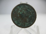 h-172 1850 US Copper Large Cent