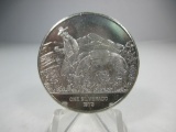 jr-173 RARE 1973 World Mint Corp 1oz .999 Silver Round