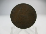 h-197 1888 England Copper Penny