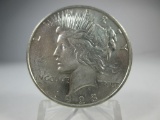 v-29 1923-D Choice Brilliant Unc Peace Silver Dollar