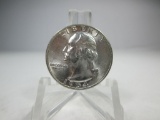 jr-86 Choice Brilliant Unc 1954-P Washington Silver Quarter