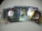 12x lot of Baseball and Basketball large sized cards and pics.