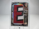 jr-103 2008 Upper Deck Lettermen Patch. Joe Jensen ROOKIE Number 103/399 NHL Carolina