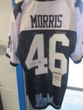 jr-118 Alfred Morris Cowboys RB Autographed Jersey with JSA COA