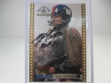 jr-120 Roger Staubacks NFL Football Y.A. Tittle Autographed Card RARE with COA