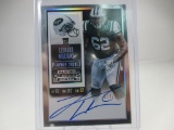 jr-125 Panini Contenders Leonard Williams Autographed Card number 012/199