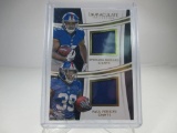 jr-127 2016 Panini Immaculate Collection Sterling Shepard Paul Perkins GIANTS Numbered 87-99