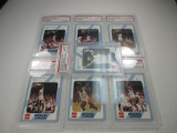 PSA GEM 10 MT 9 North Carolina Collegiate set Michael Jordan Cards.