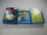 2x Sealed Kmart Baseball card sets and 1 open Donruss Set.