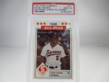 PSA MINT 9. 1990 Donn Jennings #11. Frank Thomas Southern League All-Star