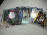 12x lot of Baseball and Basketball large sized cards and pics.