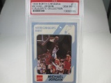 PSA GEM MT 10.  1989 North Carolina Michael Jordan #13 Collegiate Collection.