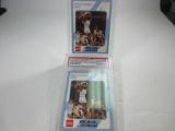 PSA GEM MT 10. 2x  1989 North Carolina Michael Jordan #15 Collegiate Collection.
