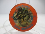 jr-80 1984 Dan Marino Autographed Sports Coin hologram pog. With COA