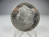 v-10 GEM BU 1882-CC Proof Like Morgan Silver Dollar. Key Date