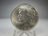 v-104 GEM BU 1934-P Peace Silver Dollar. KEY DATE