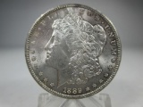 g-113 UNC 1889-P Morgan Silver Dollar