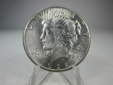 V-141 GEM BU 1928 Peace Silver Dollar. KEY DATE