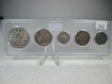 G-159 1943 US Type coin set in plastic holder