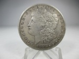 v-162 FINE 1895-S Morgan Silver Dollar KEY DATE