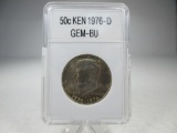 g-32 GEM BU 1976-D Kennedy Half Dollar