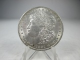 v-33 GEM BU 1891-P Morgan Silver Dollar
