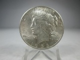 v-55 AU/UNC 1935-S Peace Silver Dollar. KEY DATE
