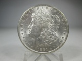 v-66 GEM BU 1891-S Morgan Silver Dollar