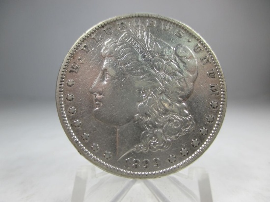 v-17 XF 1899-P Morgan Silver Dollar. KEY DATE