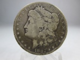 v-122 FINE 1882-CC Morgan Silver Dollar