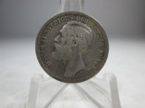 a-126 1881 Norway Silver 1 Kroner