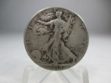 v-139 1938 Walking Liberty Silver Half Dollar