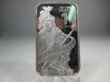 t-144 Vintage 1oz .99 Silver Bar. Freedom