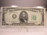 c-165 Choice Crisp UNC 1950-A $5 Federal Reserve Note