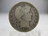 v-173 1915-S Barber Silver Half Dollar