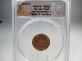 t-202 ANACS MS-67 Lincoln Cent. Professional Life