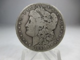 v-205 1895-S Morgan Silver Dollar. KEY DATE