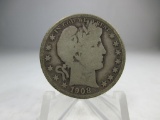 V-207 1908-D Barber Silver Half Dollar