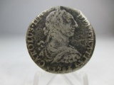 t-87 1783 Spanish Silver 8 Reale