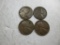 a-154  1922-D, 1923-S, 1933-D, 1926-S Lincoln Wheat Cents VG or Better
