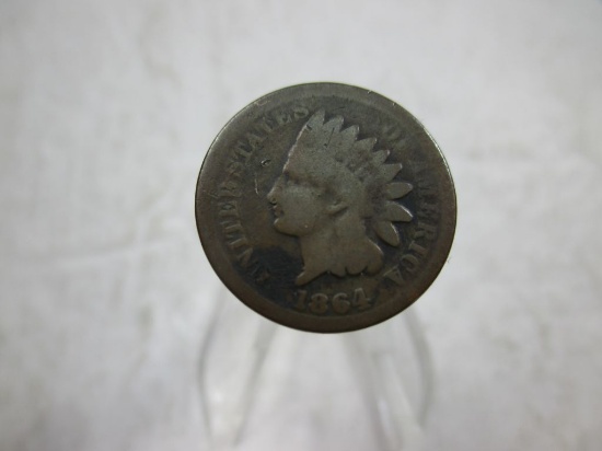 v-12 1864 Indian Head Cent. Better Date